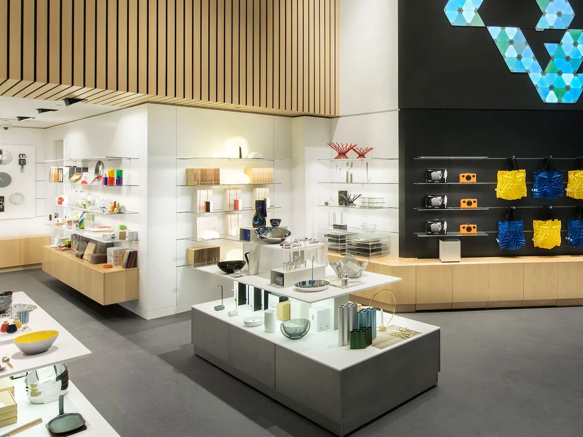 diseño de interiores en tiendas